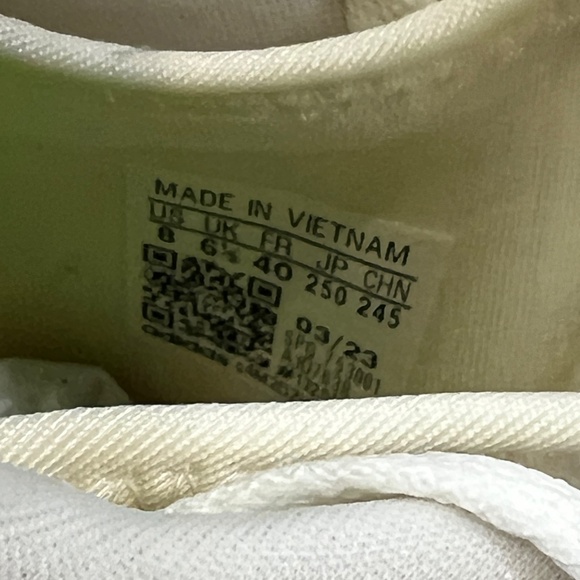 Adidas PureHustle 3 Elite Softball Cleats Womens Size 8 Off White/Gold Metal - Picture 9 of 10